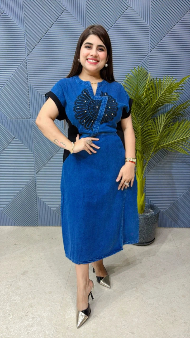 PREMIUM DENIM DRESS GGR1802