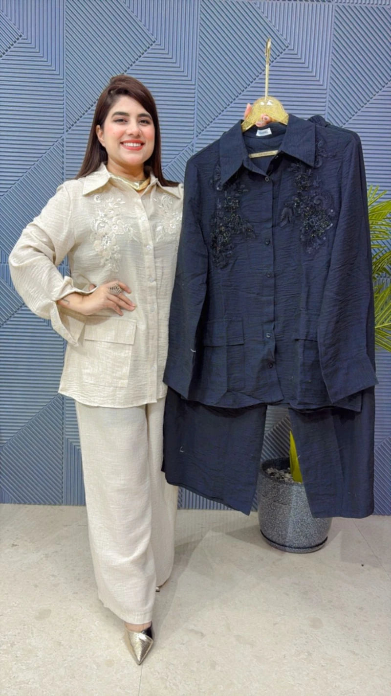 COTTEN CO-ORD SET GGR1850