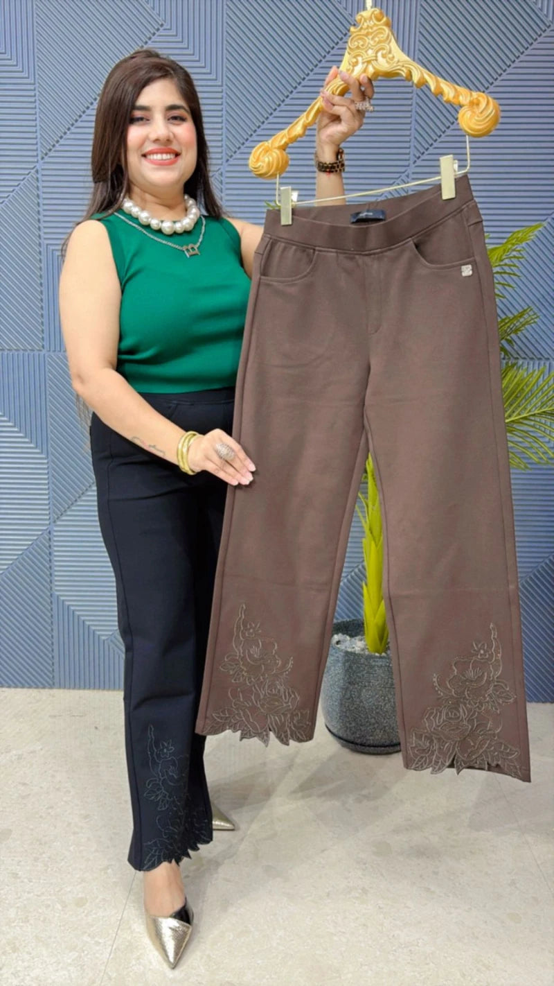 PREMIUM EMBROIDERED PANT GGR1852