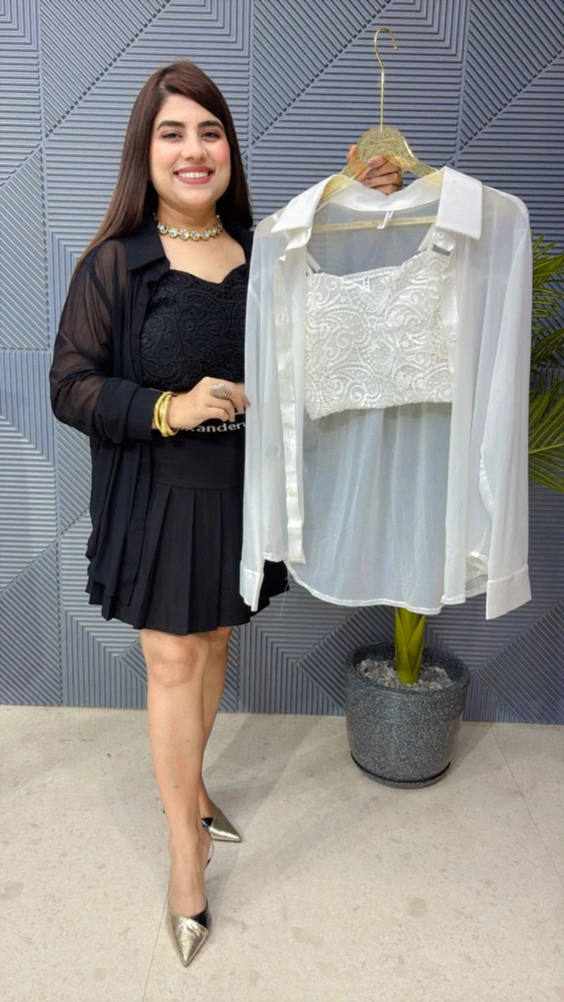POWERNET TOP WITH BUSTIER GGR1876