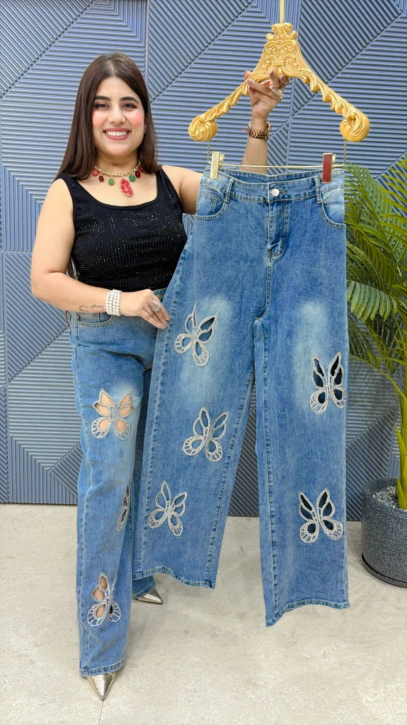 PREMIUM BUTTERFLY JEANS GGR1955