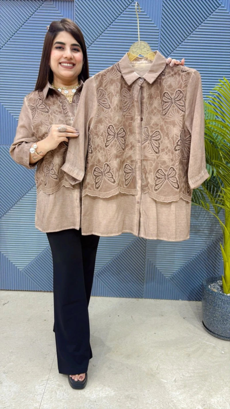 PREMIUM BUTTERFLY TOP GGR1973