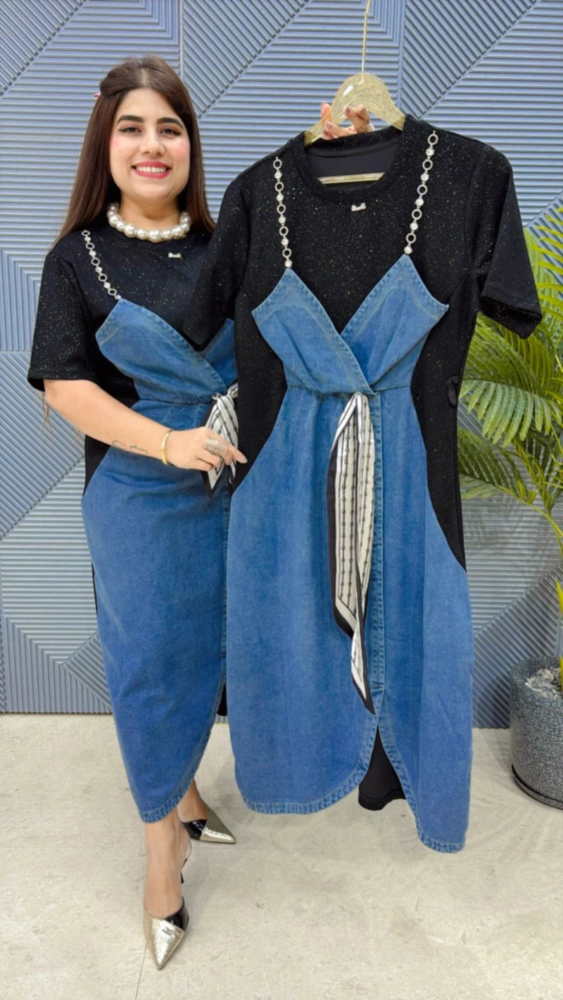 PREMIUM DENIM DRESS GGR1987