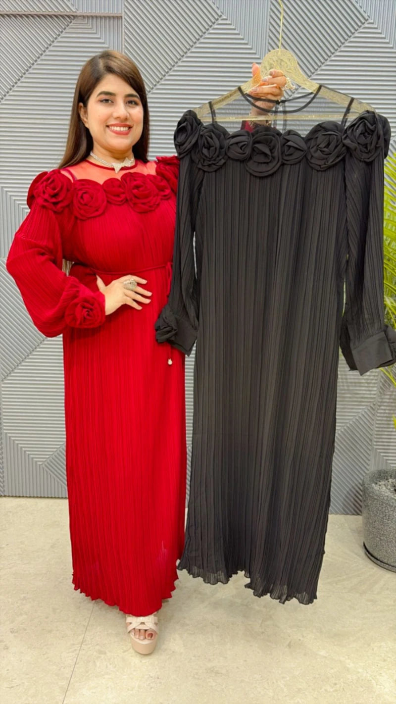 PREMIUM ROSE DRESS GGR2073