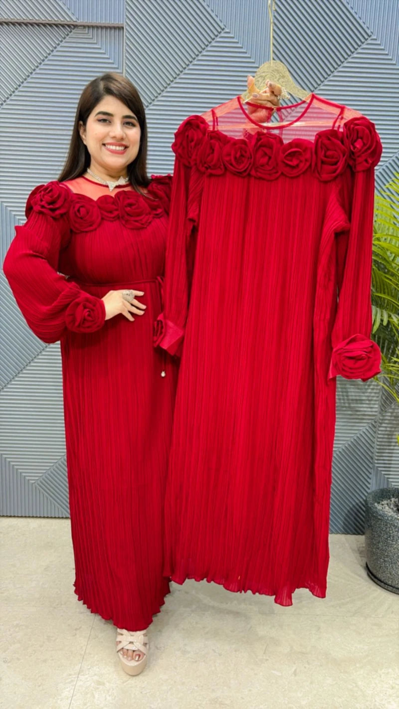 PREMIUM ROSE DRESS GGR2073