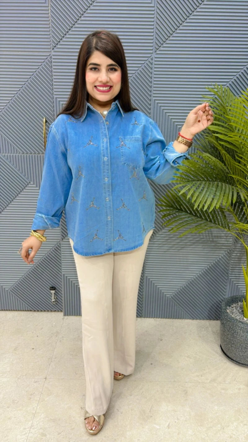 BEAUTIFUL DENIM SHIRT GGR2092
