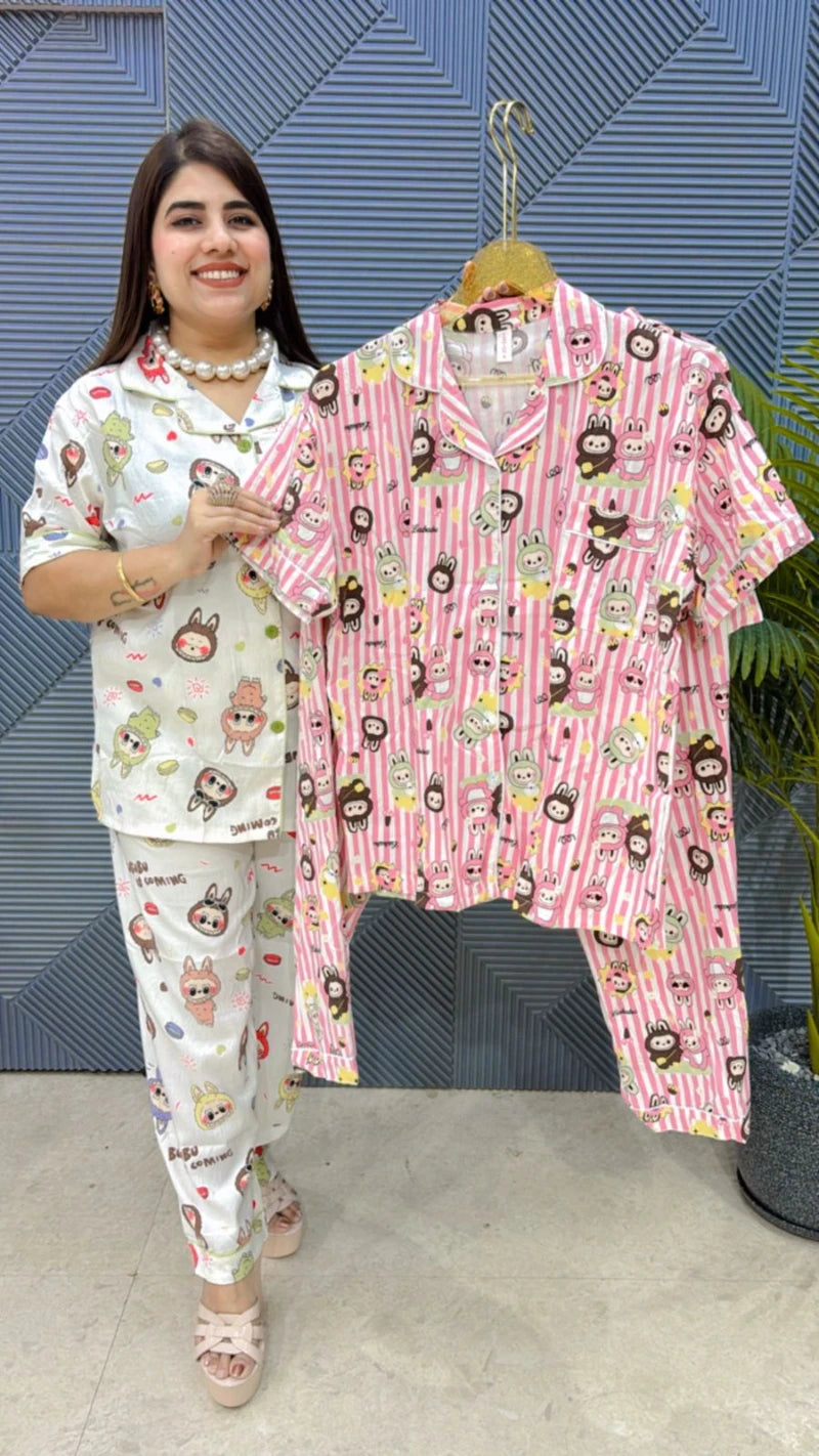 PREMIUM COTTEN NIGHT SUIT GGR3083