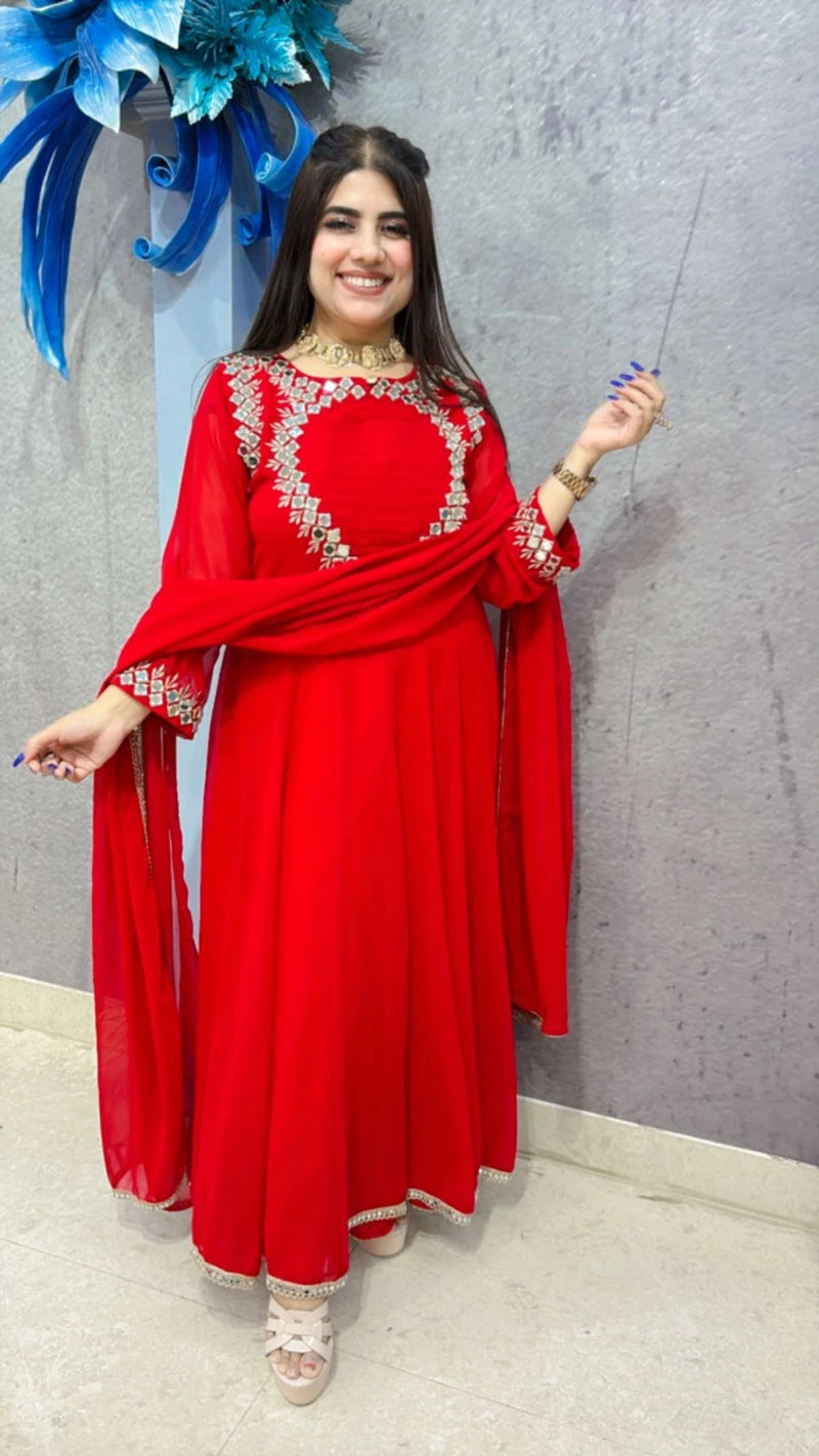 PREMIUM 3 PCS ANARKALI SUIT GGR3137
