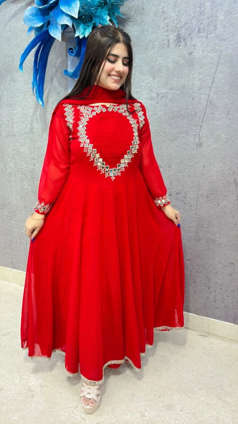 PREMIUM 3 PCS ANARKALI SUIT GGR3137
