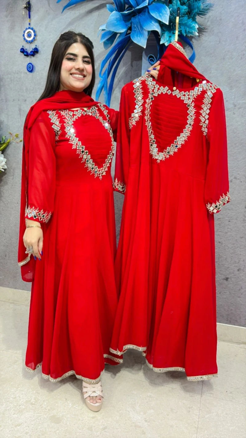 PREMIUM 3 PCS ANARKALI SUIT GGR3137