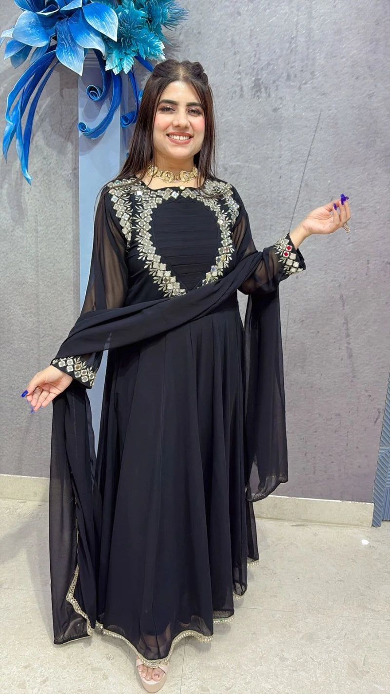 PREMIUM 3 PCS ANARKALI SUIT GGR3138