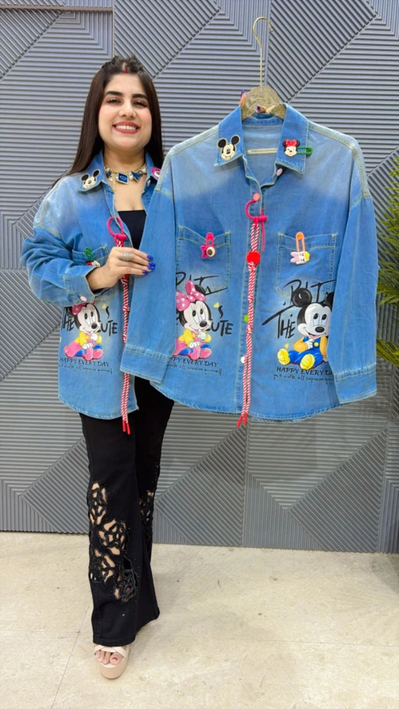 PREMIUM SUMMER DENIM SHIRT GGR3142