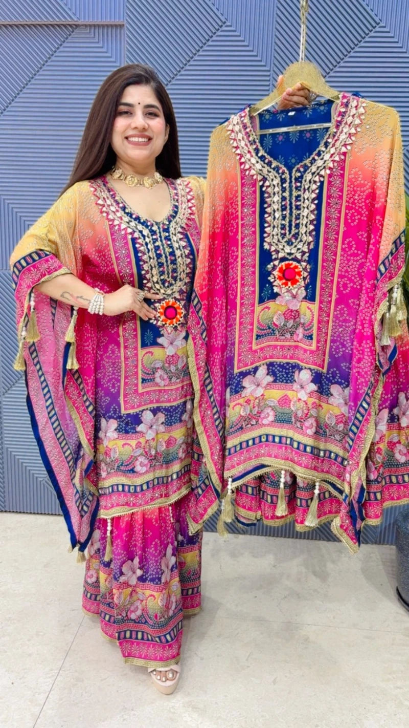 PREMIUM 2 PCS KAFTAN SUIT GGR3233