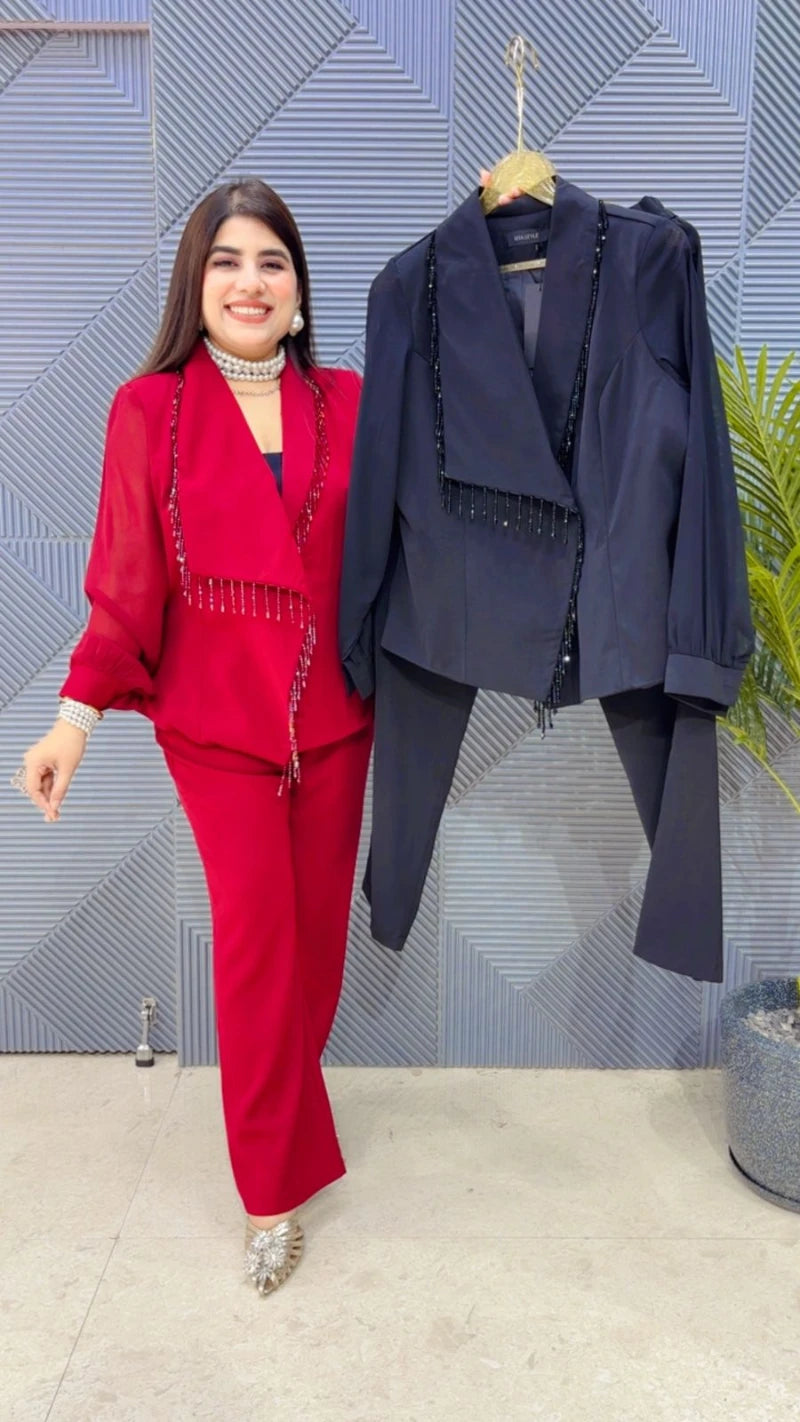 PREMIUM PARTYWEAR BLAZER SET GGR3380