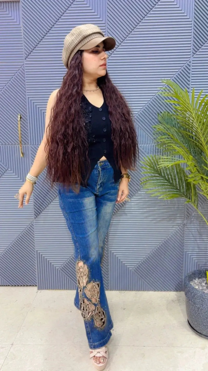 PREMIUM HAIRS WITH CAP GGR3402 Girls Glitters