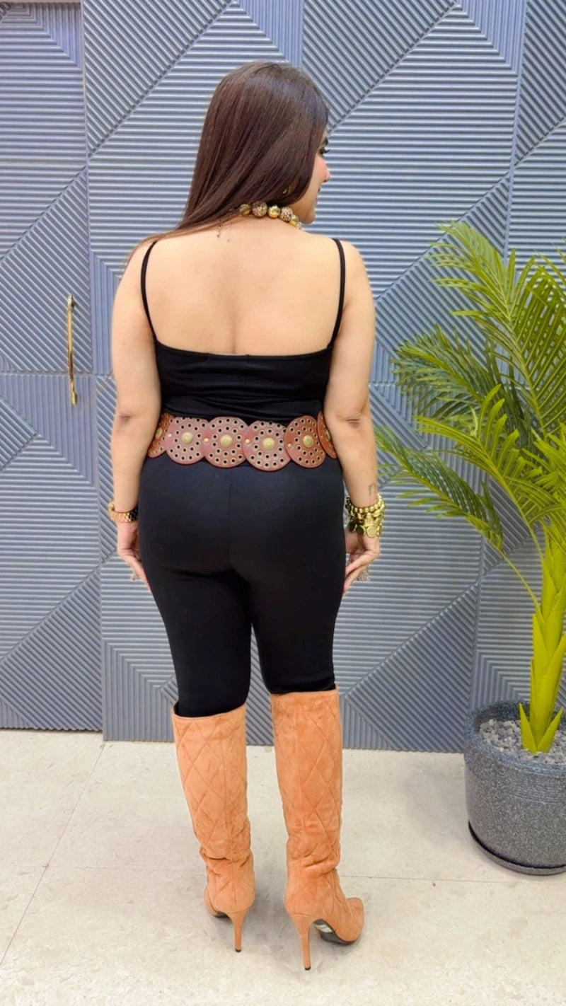 PREMIUM CELEBRITY BROWN BELT GGR3560