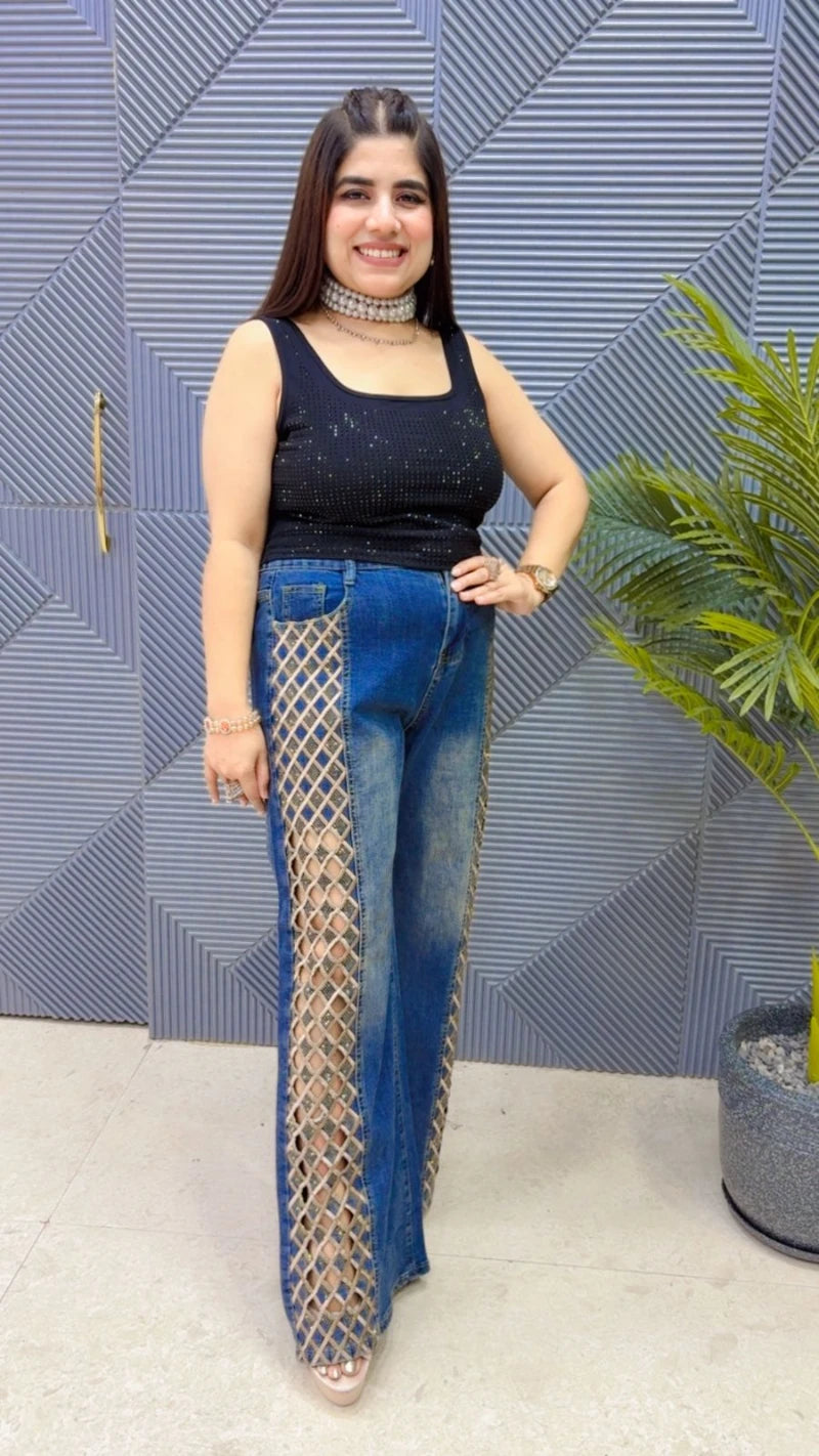 PREMIUM DENIM BOTTOM GGR3609 Girls Glitters