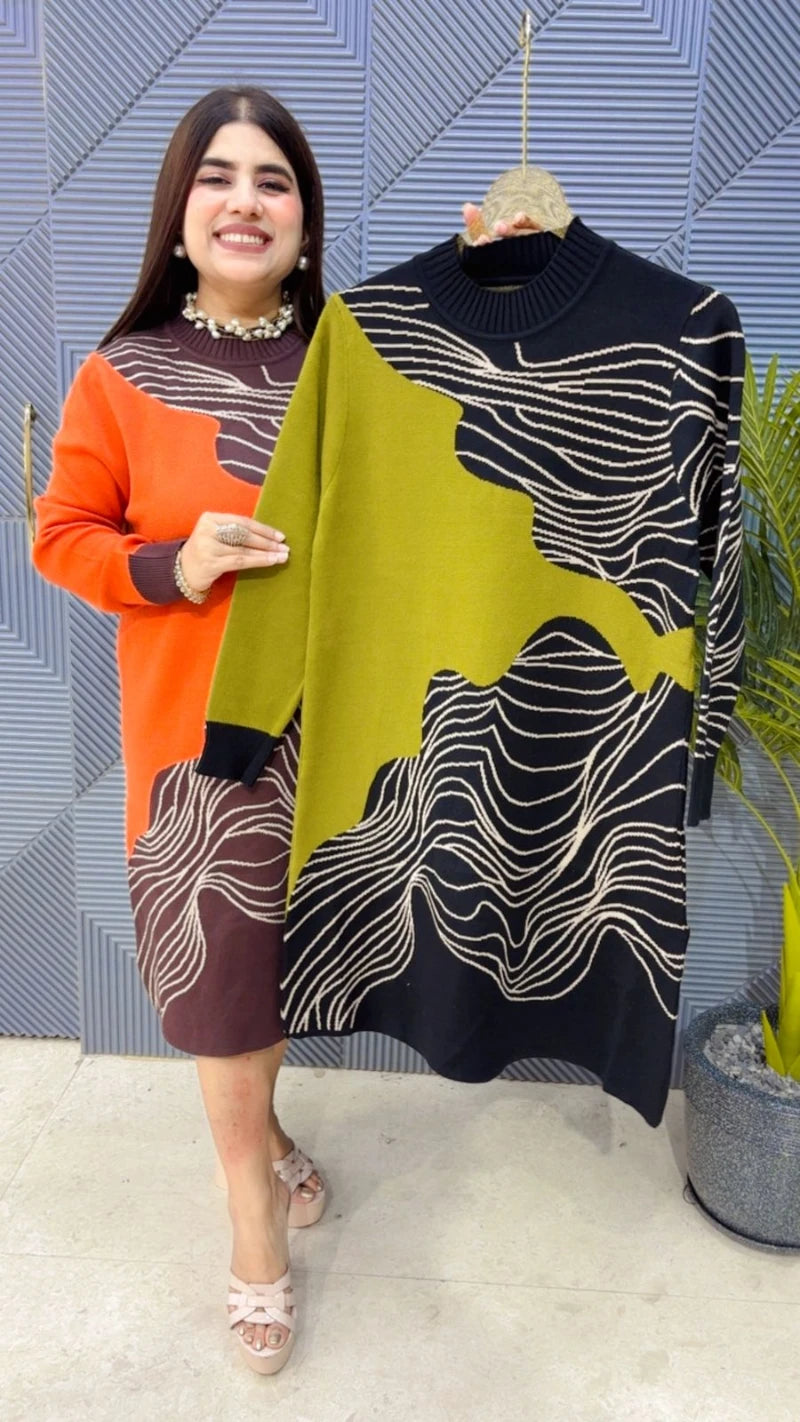 PREMIUM WINTERWEAR DRESS GGR3636