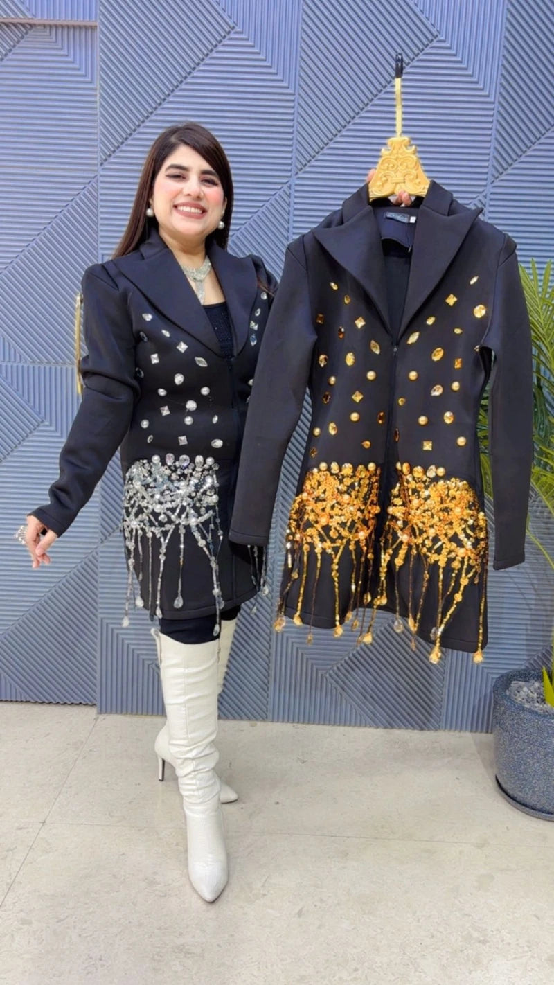 PREMIUM PARTYWEAR BLAZER DRESS GGR3639