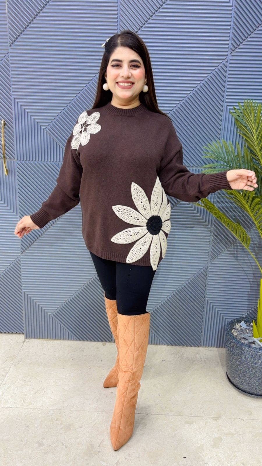 BEAUTIFUL FLOWER TOP GGR3864