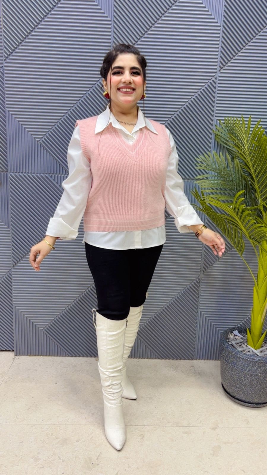 BEAUTIFUL BOSSY TWO PIECE SHIRT GGR3910