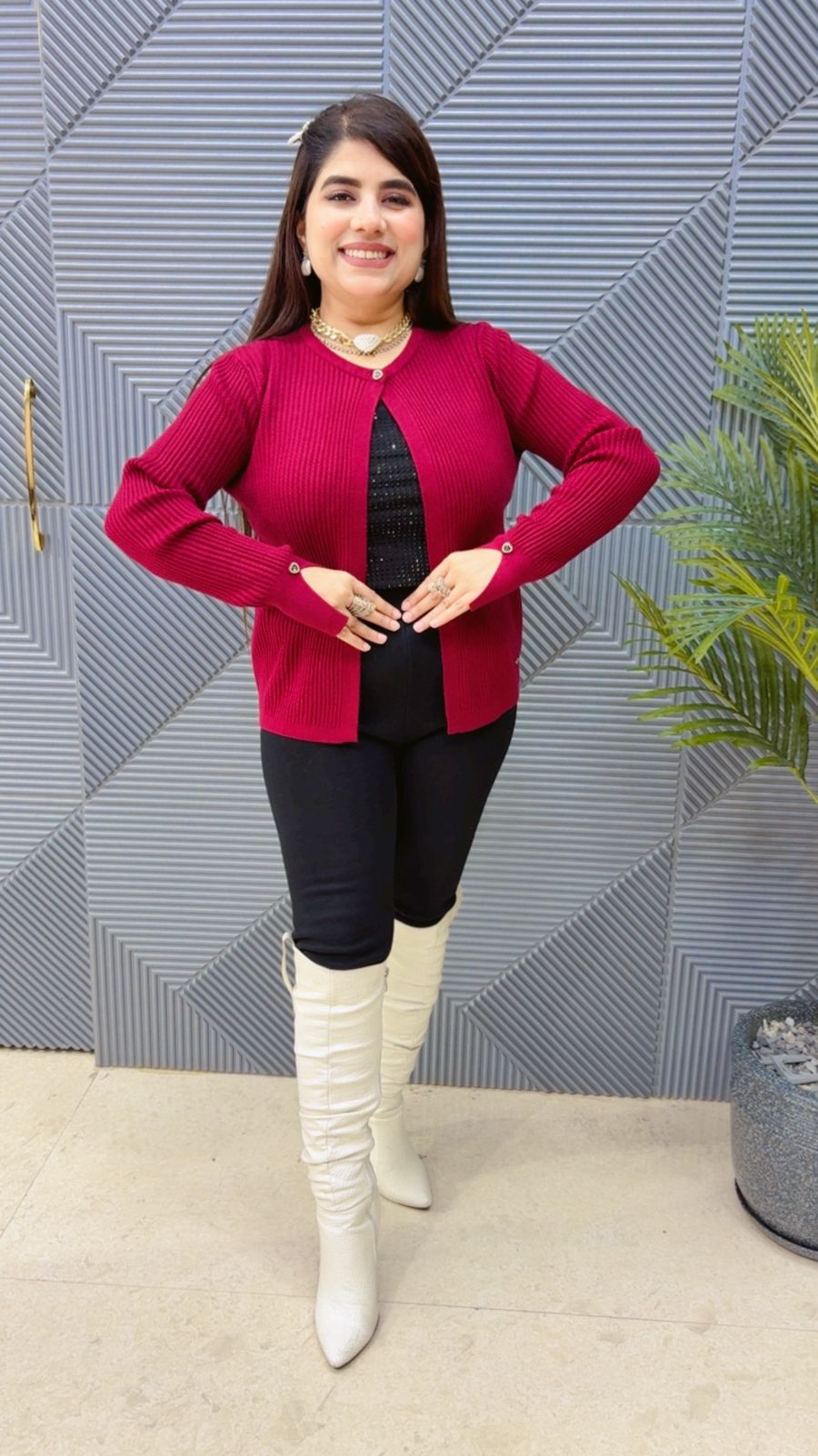 PREMIUM WINTERWEAR SHRUG GGR3948