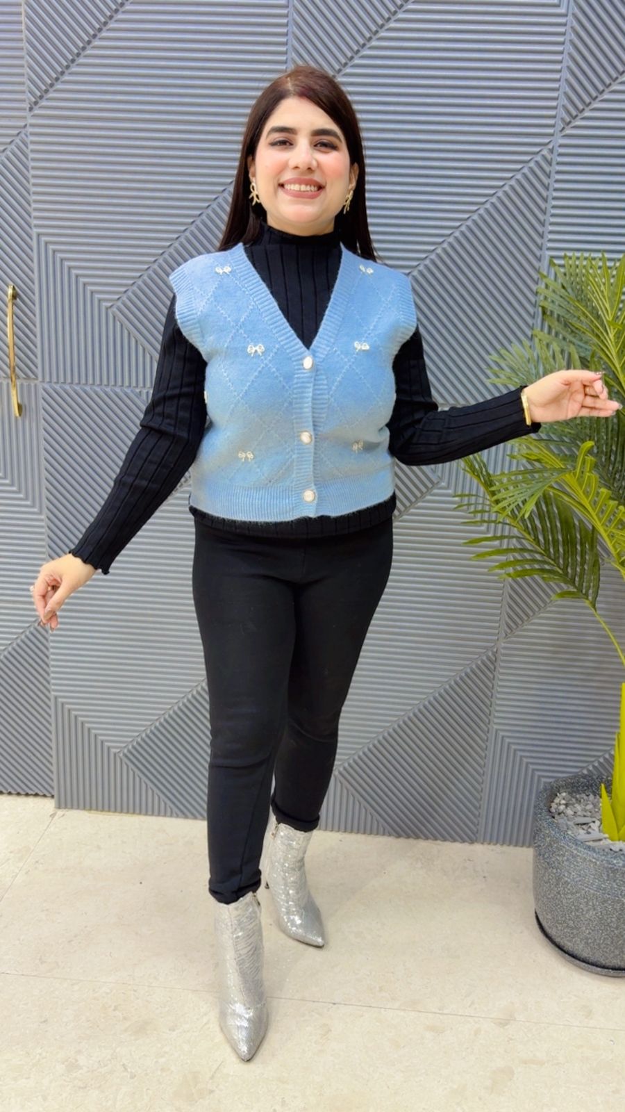 PREMIUM WINTERWEAR WOOLEN TOP GGR4044
