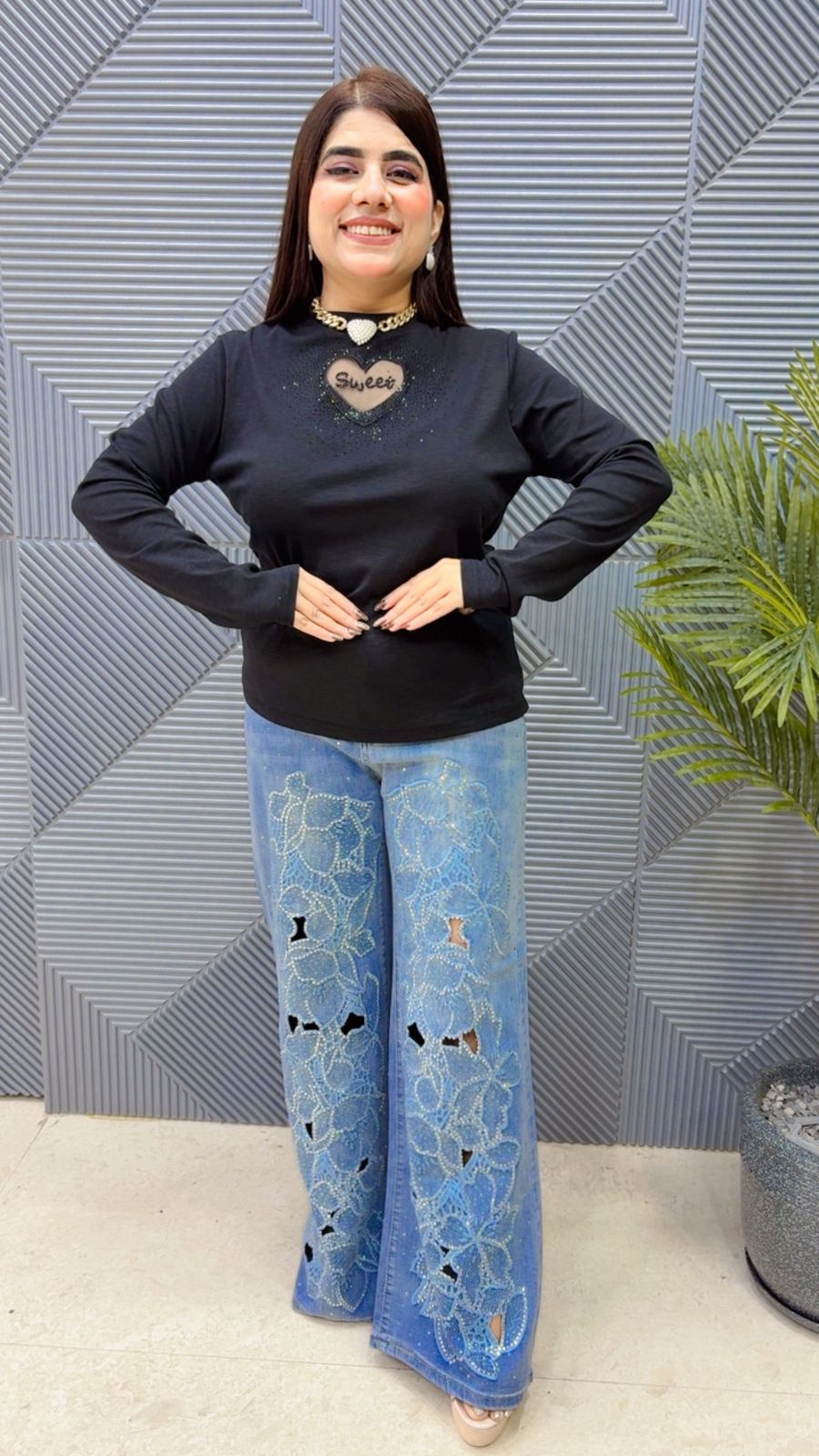 BEAUTIFUL HEART TOP GGR4071