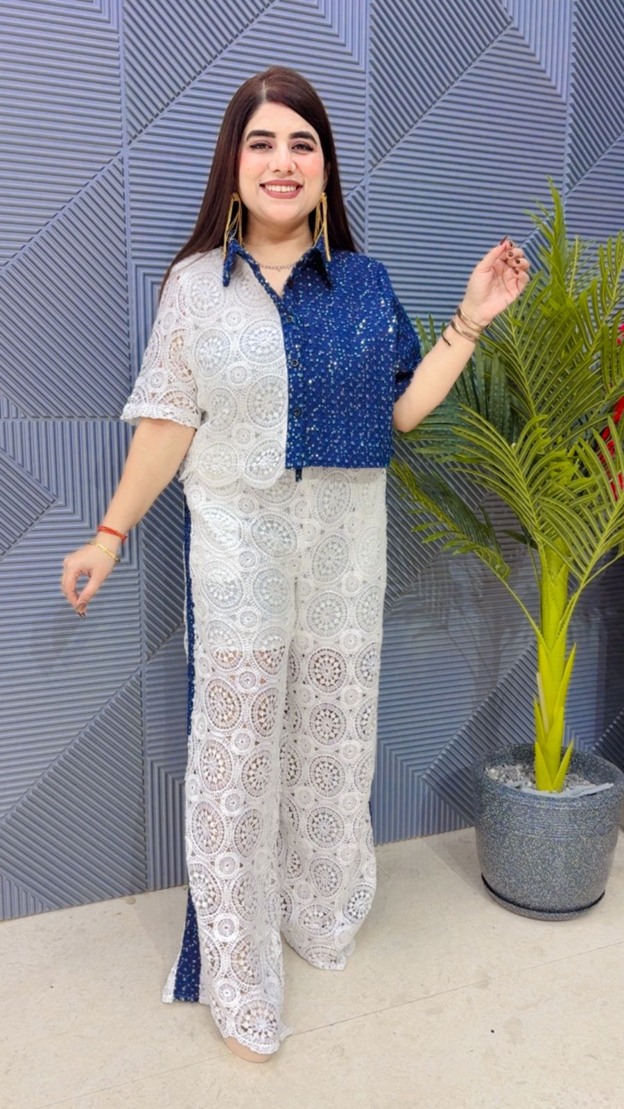 BEAUTIFUL DENIM QUERSIA CORD SET GGR4143 Girls Glitters