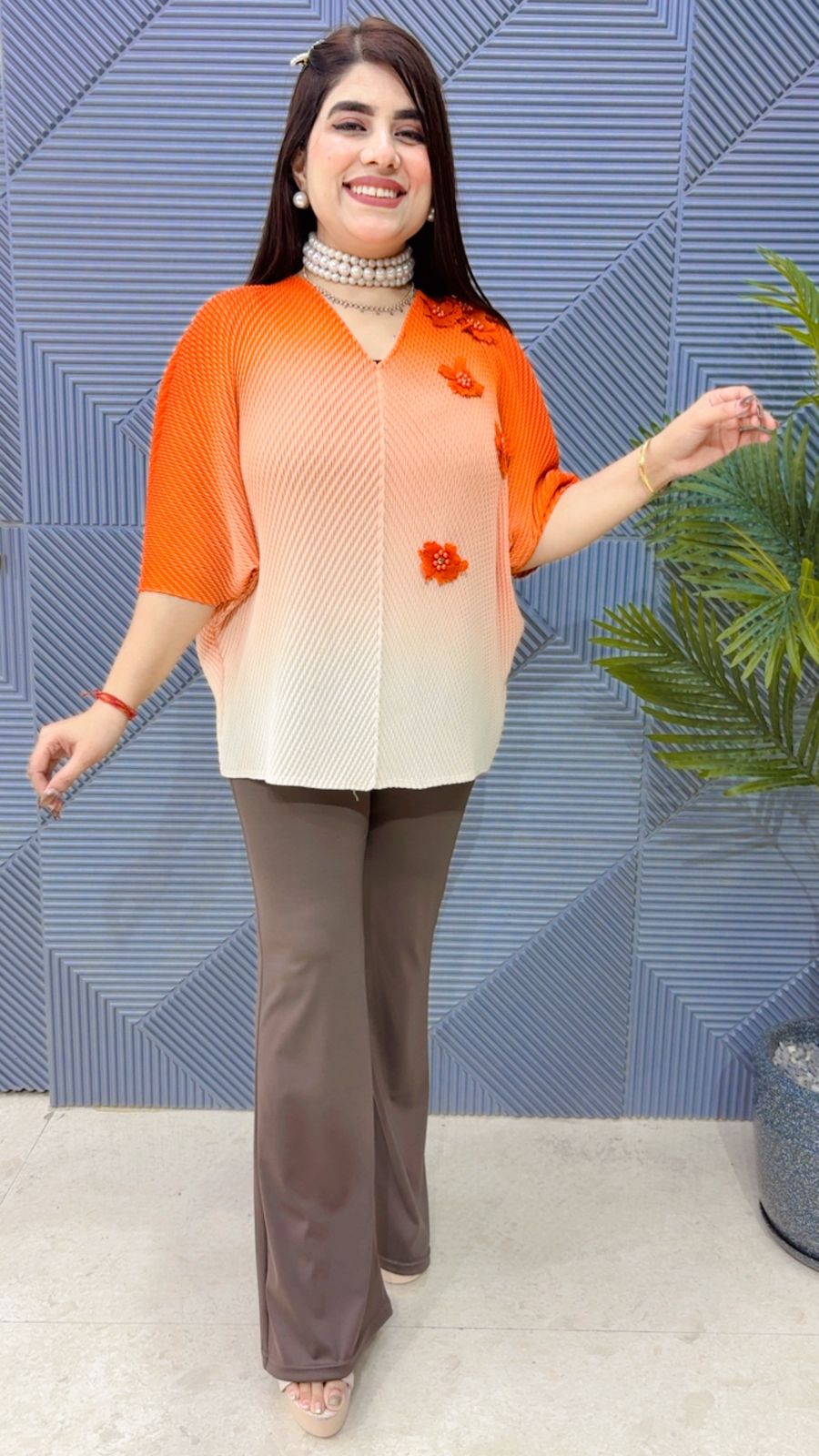 BEATIFUL WRINKLE TOP GGR4167 Girls Glitters