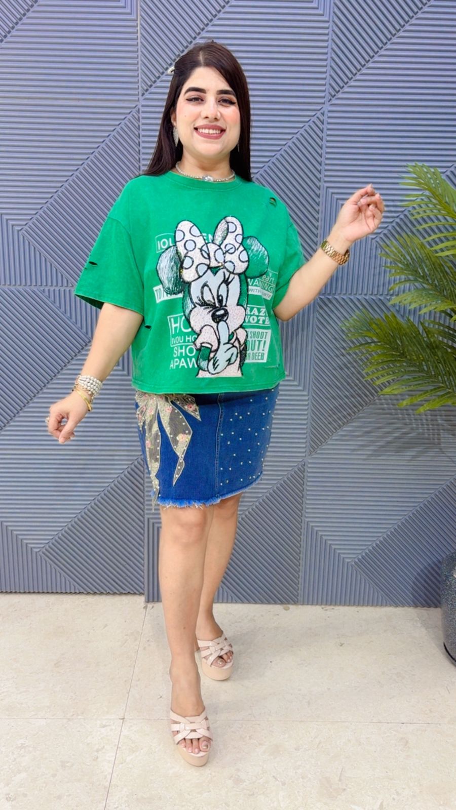 BEAUTIFUL T-SHIRT GGR4427 Girls Glitters