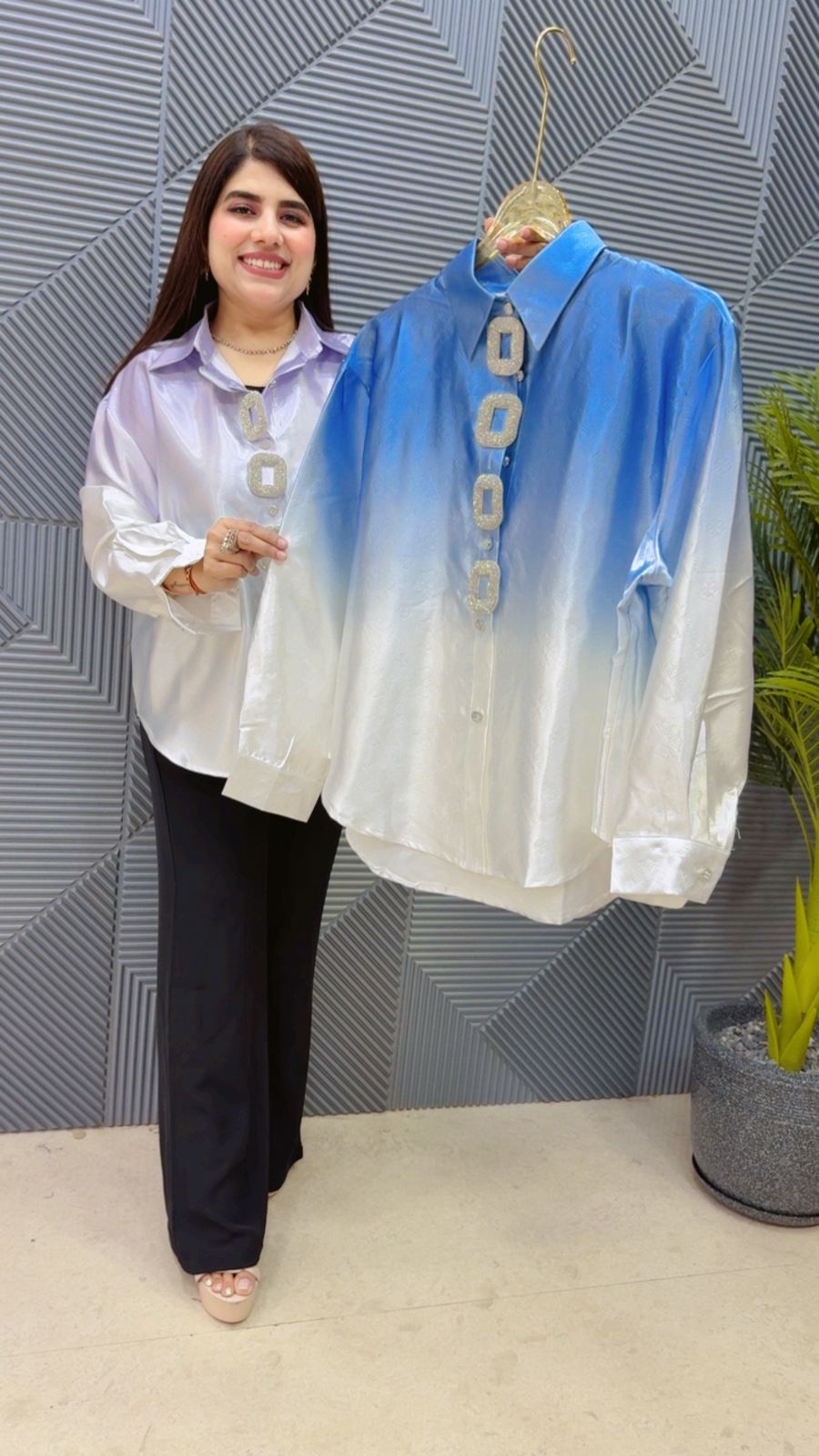 BEAUTIFUL SHIRT GGR4576 Girls Glitters