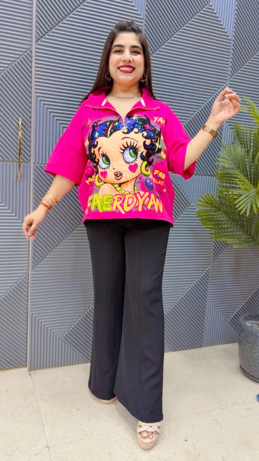 BEAUTIFUL T-SHIRT GGR4608 Girls Glitters