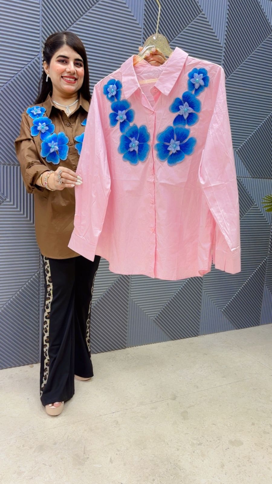BEAUTIFUL SHIRT GGR4790 Girls Glitters
