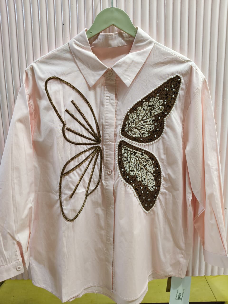 BEAUTIFUL BUTTERFLY SHIRT GGR4985 Girls Glitters