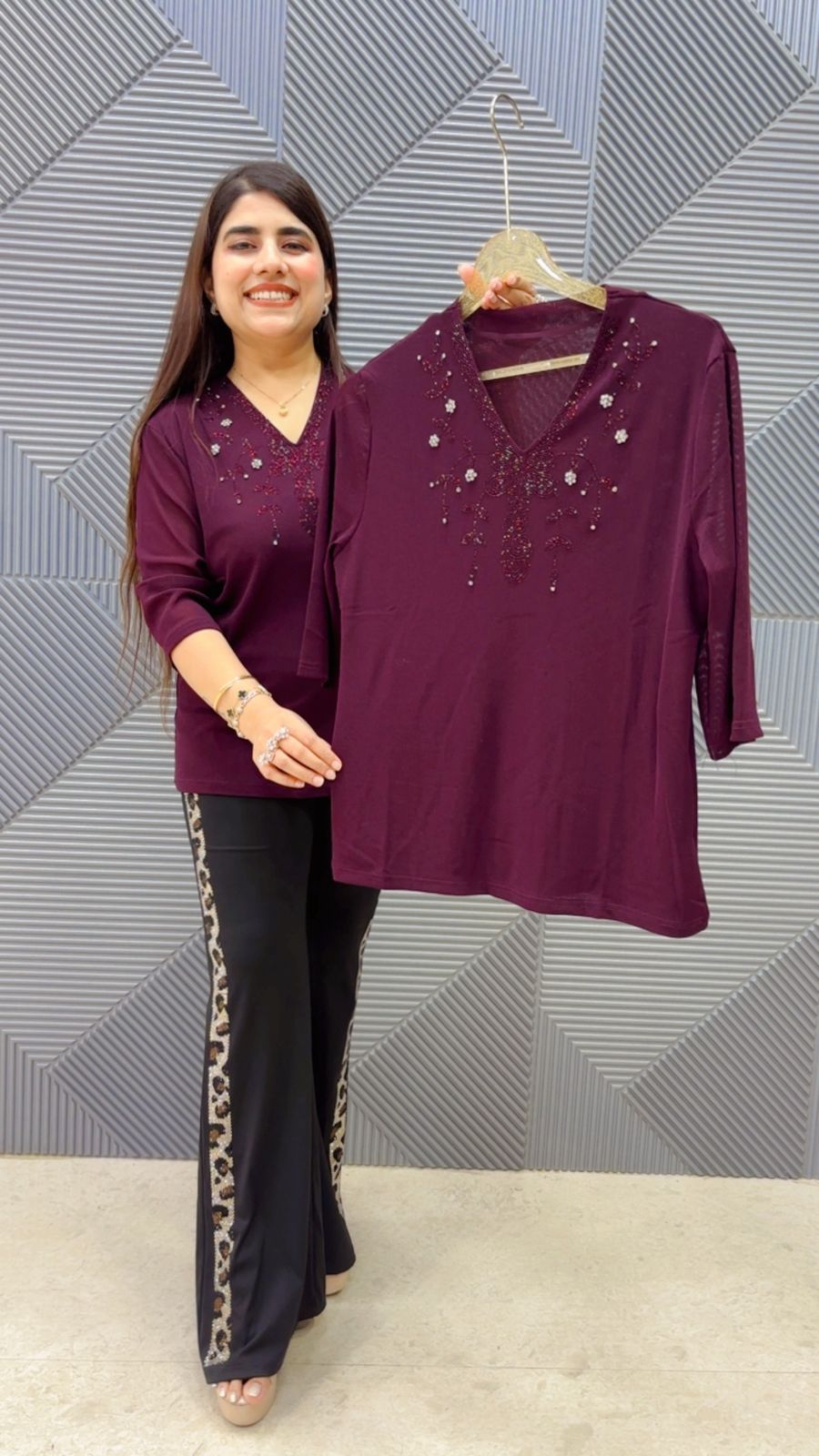 BEAUTIFUL TOP GGR5008 Girls Glitters