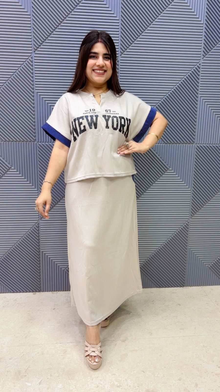 BEAUTIFUL NEW YORK SKIRT SET GGR5075 Girls Glitters