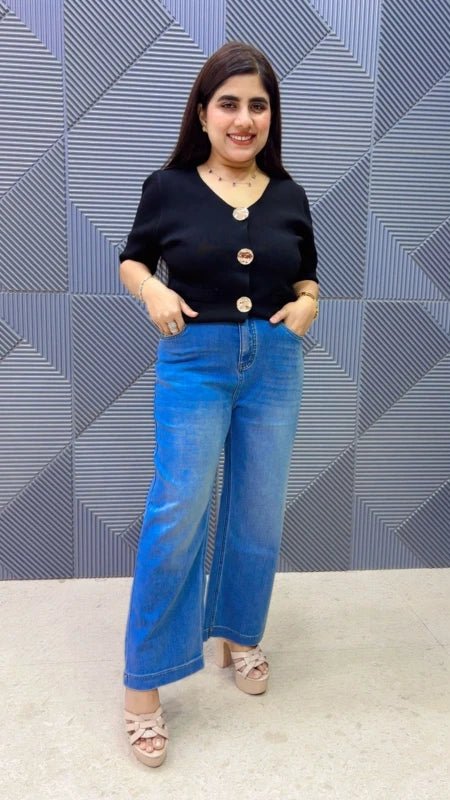 BEAUTIFUL IMPORTED DENIM JEANS GGR5290 Girls Glitters