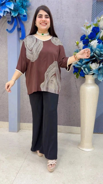 BEAUTIFUL TUNIC TOP GGR5407 Girls Glitters