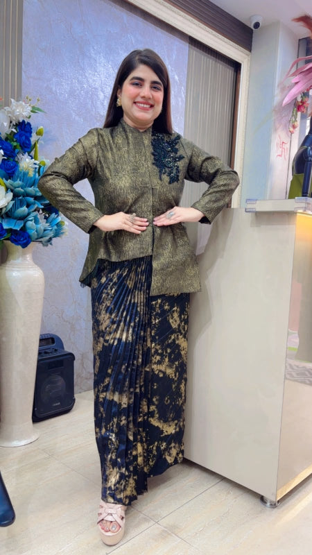 BEAUTIFUL SKIRT WITH TOP GR5482 Girls Glitters