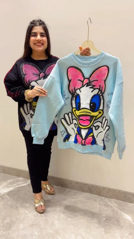 BEAUTIFUL PREMIUM SWEATSHIRT GGR5631 Girls Glitters