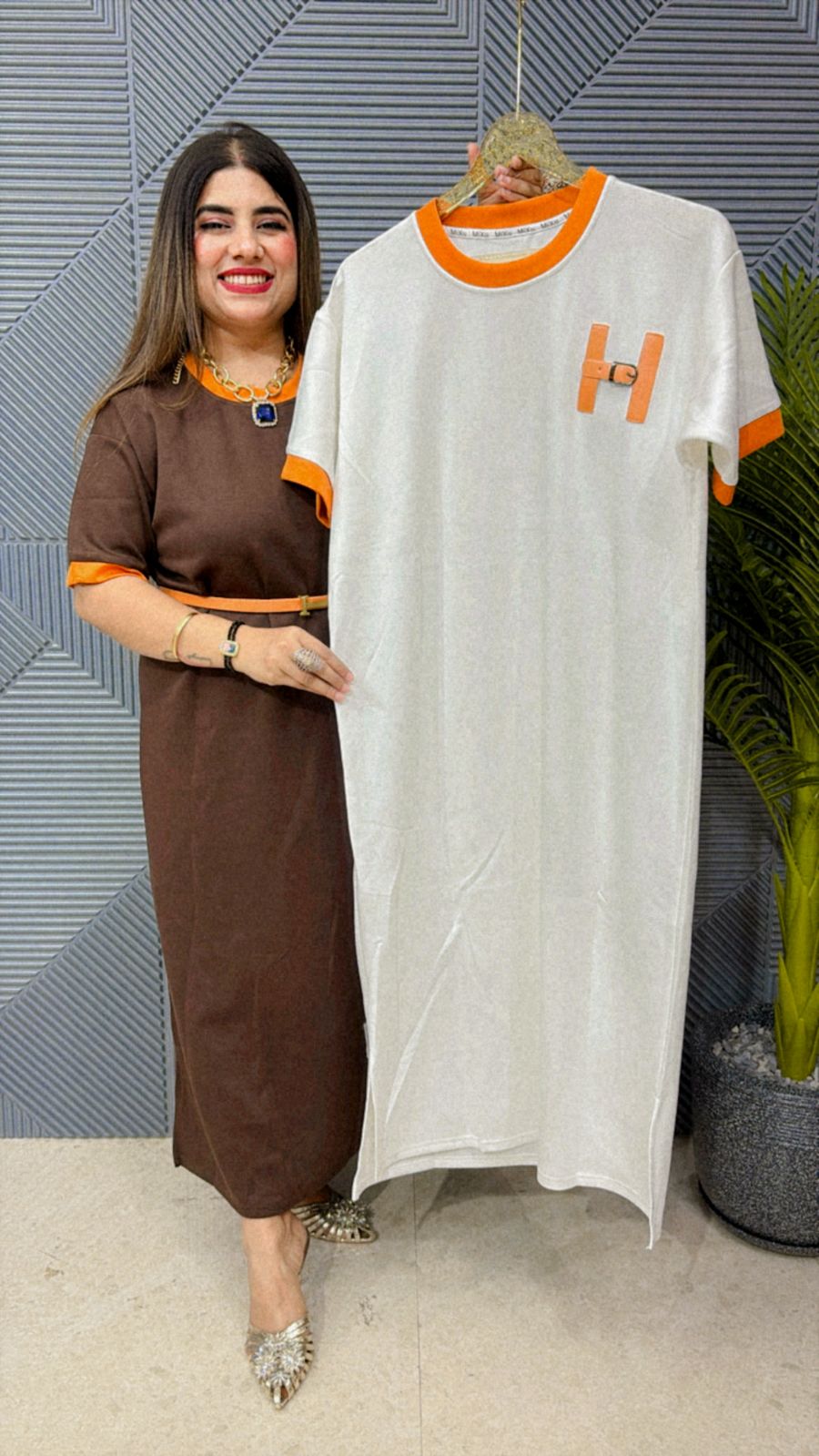 BEAUTIFUL DREES WITH BELTGGR1371