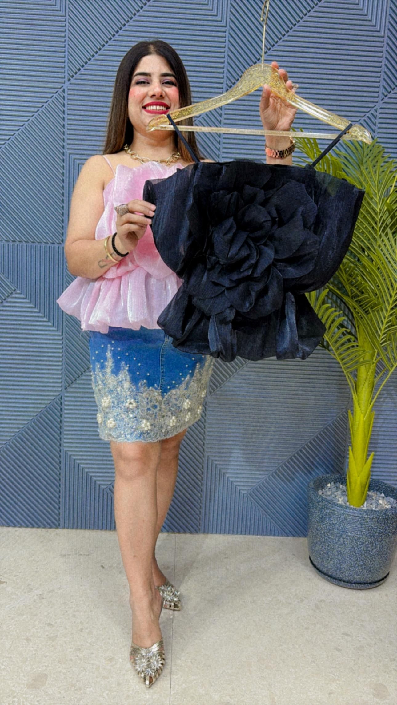 FLOWER TOP WITH BACK SMOGGY GGR1387