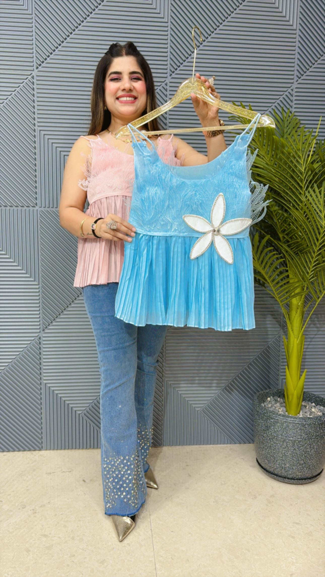 BEAUTIFUL CUT SLEEVE TOP GGR1415