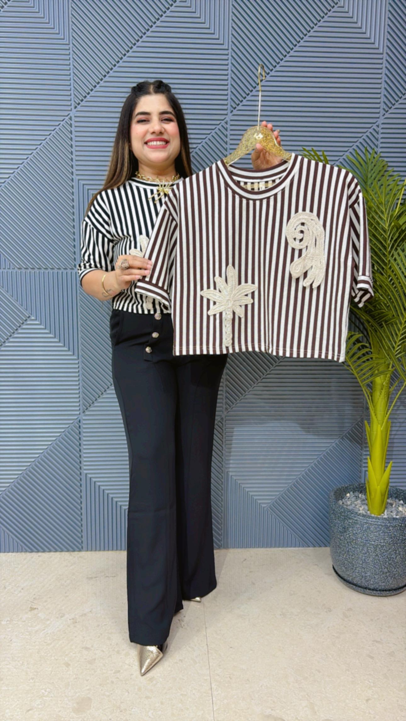 BEAUTIFUL SUMMER CROP TOP GGR1446