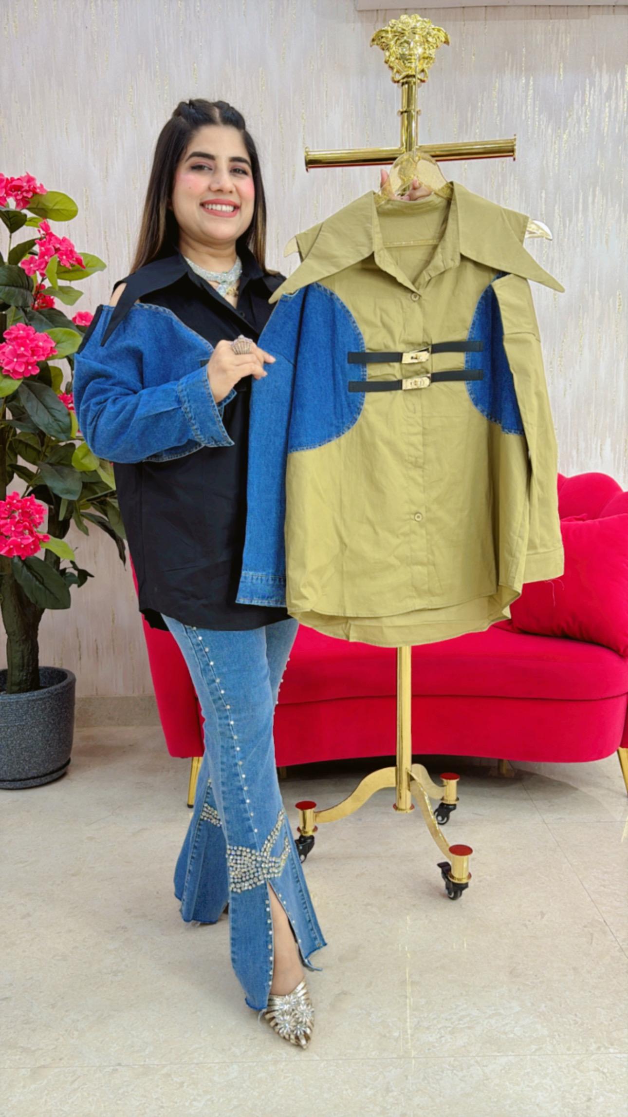 Premium Cotton Denim Shirt GGR1454