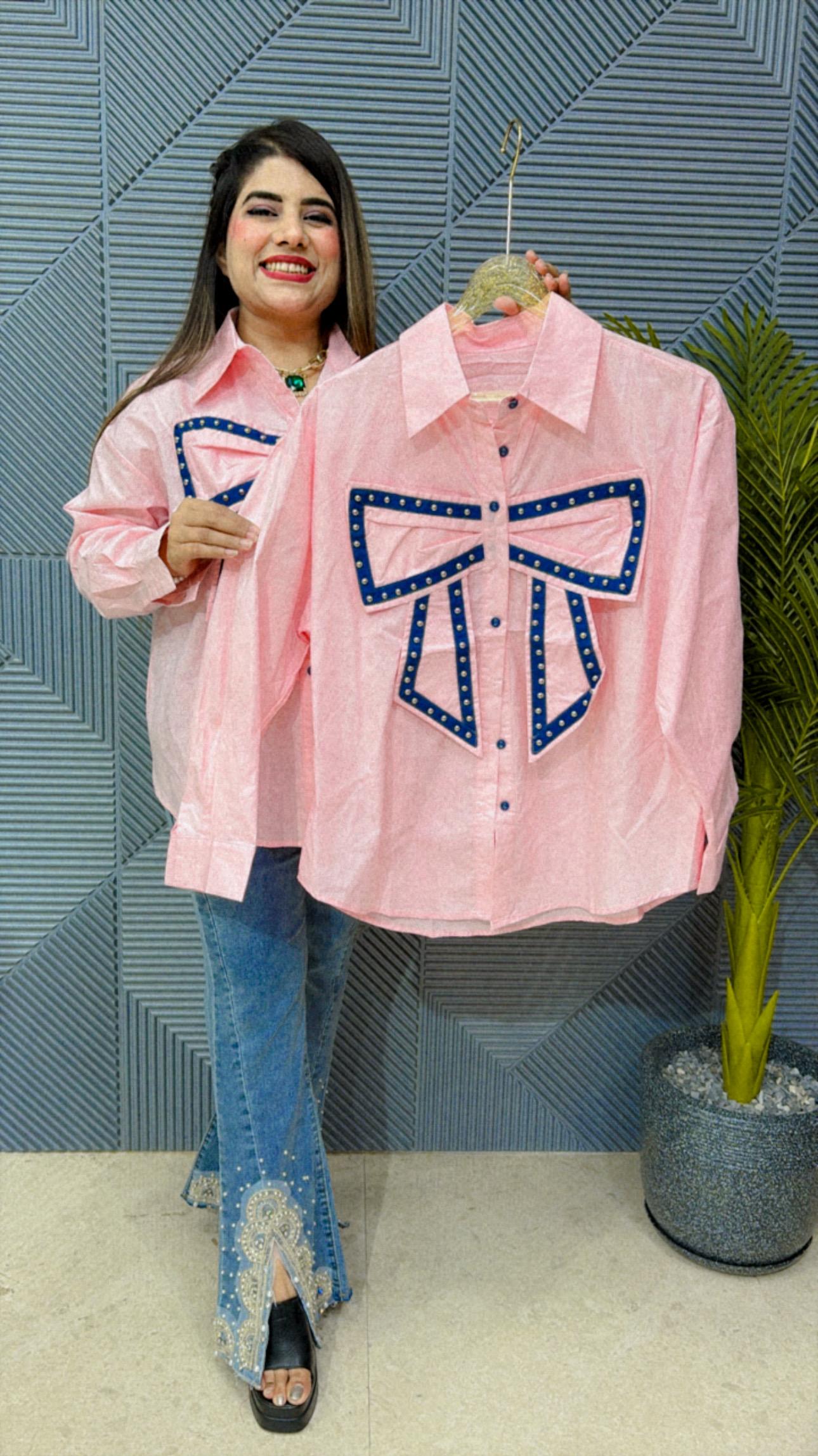BOW COTTON SHIRT GGR1470