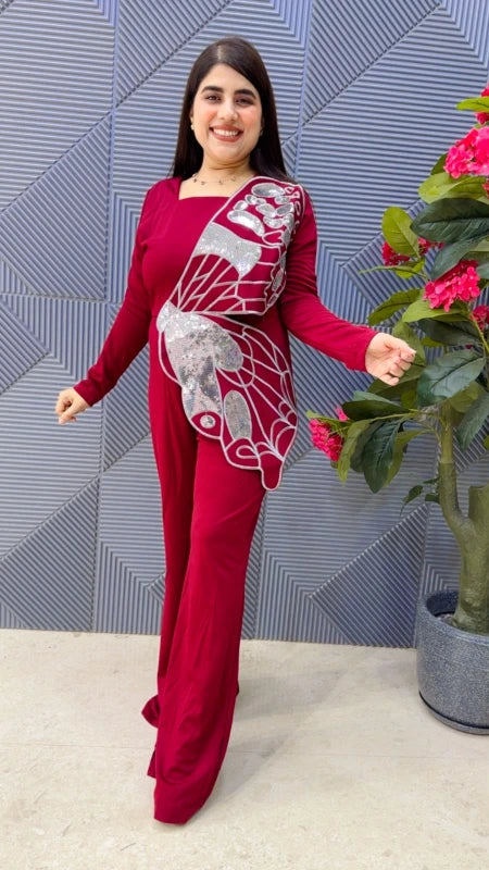 BEAUTIFUL BUTTERFLY JUMPSUIT GGR5324 Girls Glitters