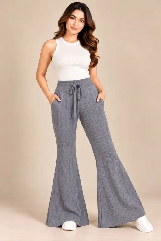 BEAUTIFUL WIDE LEG COMFORTABLE KNOT PANTS GGR5729 Girls Glitters