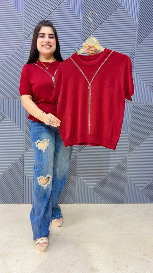 BEAUTIFUL  TOP GGR5216 Girls Glitters